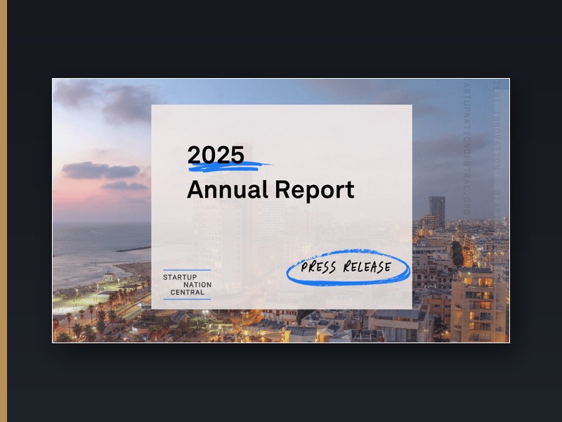 Israeli Tech Annual Report 2025. Startup Nation Central · Dec 2025